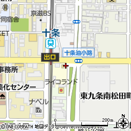 京都府京都市南区西九条柳ノ内町31周辺の地図