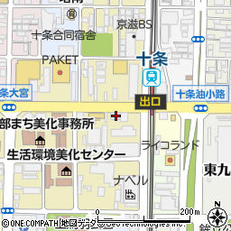 京都府京都市南区西九条森本町65周辺の地図