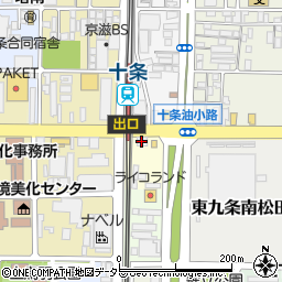 京都府京都市南区西九条柳ノ内町29周辺の地図