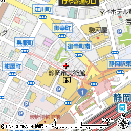 メロンブックス静岡店周辺の地図