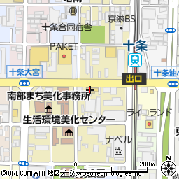 ネッツトヨタヤサカ　十条店周辺の地図