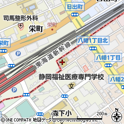 専修学校・静岡学園　早慶セミナー周辺の地図