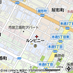 静岡県静岡市葵区大鋸町7周辺の地図