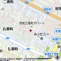 静岡県静岡市葵区四番町1周辺の地図