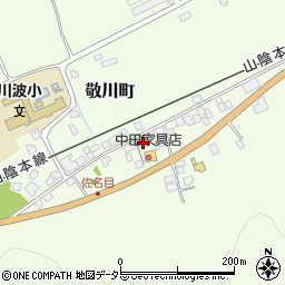 島根県江津市敬川町2185周辺の地図