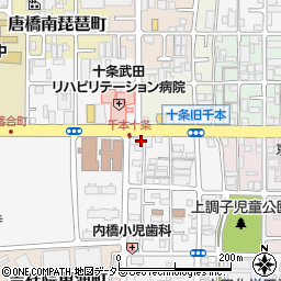 京都府京都市南区上鳥羽南唐戸町1周辺の地図