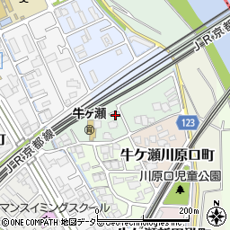 京都府京都市西京区牛ケ瀬青柳町周辺の地図