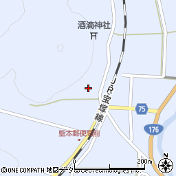 兵庫県三田市藍本1171周辺の地図