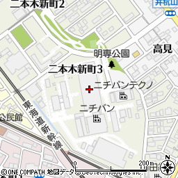ニチバン株式会社　安城工場管理課周辺の地図