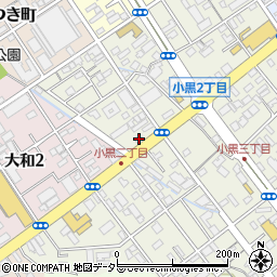 静岡花環センター周辺の地図