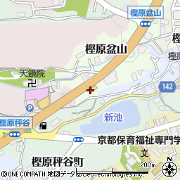松屋 桂店周辺の地図