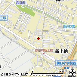 愛知県刈谷市野田町新上納31周辺の地図
