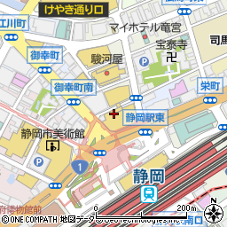 たんぽぽ薬局　松坂屋静岡店周辺の地図