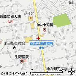 岡崎塾　重春校周辺の地図