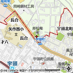 愛知県安城市柿碕町長合33周辺の地図