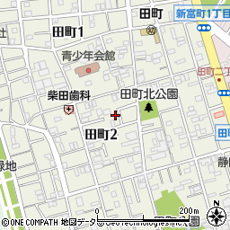 有限会社山治消防機器　田町倉庫周辺の地図