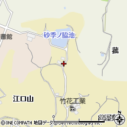 愛知県知多市岡田（砂季ノ脇）周辺の地図