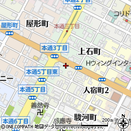 トヨタレンタリース静岡昭和通り店周辺の地図