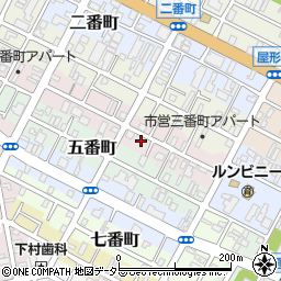 静岡県静岡市葵区四番町6周辺の地図