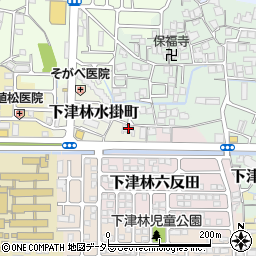 京都府京都市西京区下津林水掛町2周辺の地図