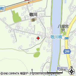 島根県江津市敬川町1125周辺の地図