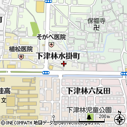 京都府京都市西京区下津林水掛町10周辺の地図