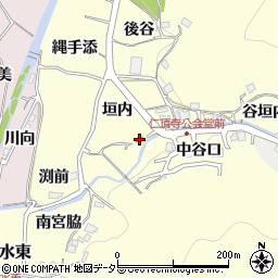 兵庫県川辺郡猪名川町仁頂寺垣内87周辺の地図