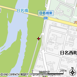 愛知県岡崎市日名西町11周辺の地図