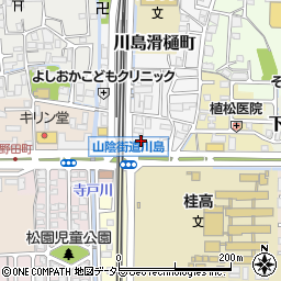 京都府京都市西京区川島滑樋町51周辺の地図