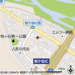 静岡県静岡市葵区牧ヶ谷2081周辺の地図