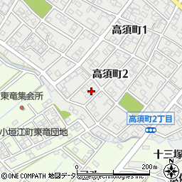 コートビレッジ高須Ａ周辺の地図