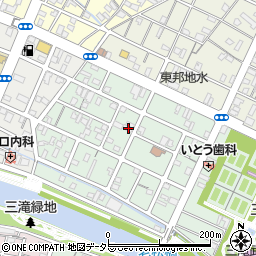 中日新聞　橋北専売店周辺の地図