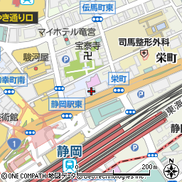 静鉄ホテルプレジオ静岡駅北周辺の地図