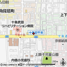 デュプロ株式会社京都支店周辺の地図