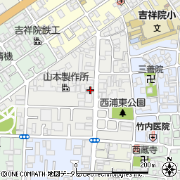 京都府京都市南区吉祥院西浦町46-1周辺の地図