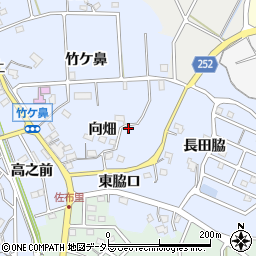 愛知県知多市佐布里竹ケ鼻165周辺の地図