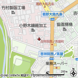 京都府京都市南区吉祥院新田弐ノ段町105周辺の地図