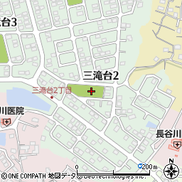 三重県四日市市三滝台2丁目4周辺の地図