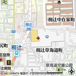サイゼリヤ イオンタウン山科椥辻店周辺の地図