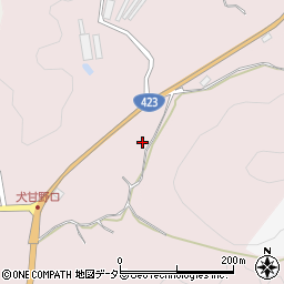 京都府亀岡市西別院町笑路池ノ辻周辺の地図