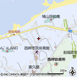 千葉県館山市見物25周辺の地図
