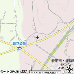 大阪府豊能郡能勢町倉垣210-1周辺の地図