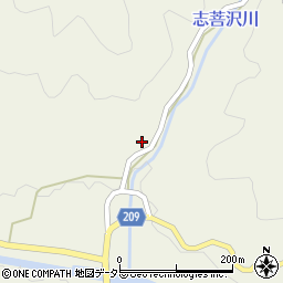 静岡県藤枝市岡部町宮島1383周辺の地図