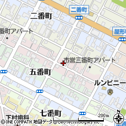 静岡県静岡市葵区四番町7周辺の地図