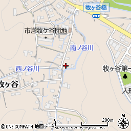 静岡県静岡市葵区牧ヶ谷15周辺の地図