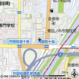 京都府京都市南区東九条柳下町15周辺の地図