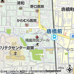 滋賀県大津市鳥居川町11-20周辺の地図