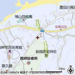 千葉県館山市見物2周辺の地図