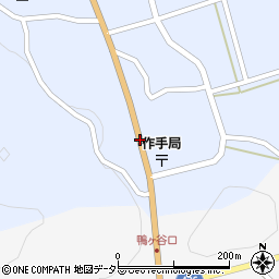 愛知県新城市作手高里郷ノ根周辺の地図