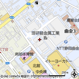 日軽物流株式会社　静岡営業所周辺の地図